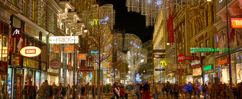 Advent Bécsben, a látnivalók tükrében