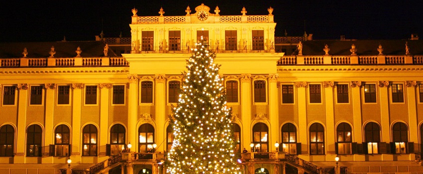 ﻿Advent Bécsben, a schönbrunni kastélynál
